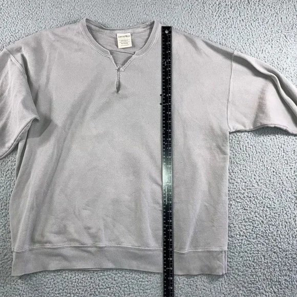 ComfortWash Hanes Sweatshirt XL Long Sleeve Pullover Embroidered 1 Grunge Unisex - Picture 6 of 9